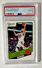 Panini Chronicles 2021-22 Stephen Curry #154 Classics PSA 10 Warriors NBA