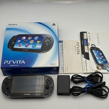 SONY PS Vita PCH-1000/1100 Console Black in Box