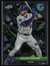 2025 Topps Chrome Cosmic #53 Dalton Rushing