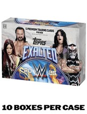 2025 Topps Exalted WWE Hobby Box Case (10 Boxes) SEALED CASE
