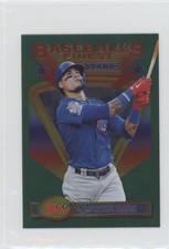 2020 Topps Finest Flashbacks All-Stars Jumbo Box Topper Javier Baez #89 6a4