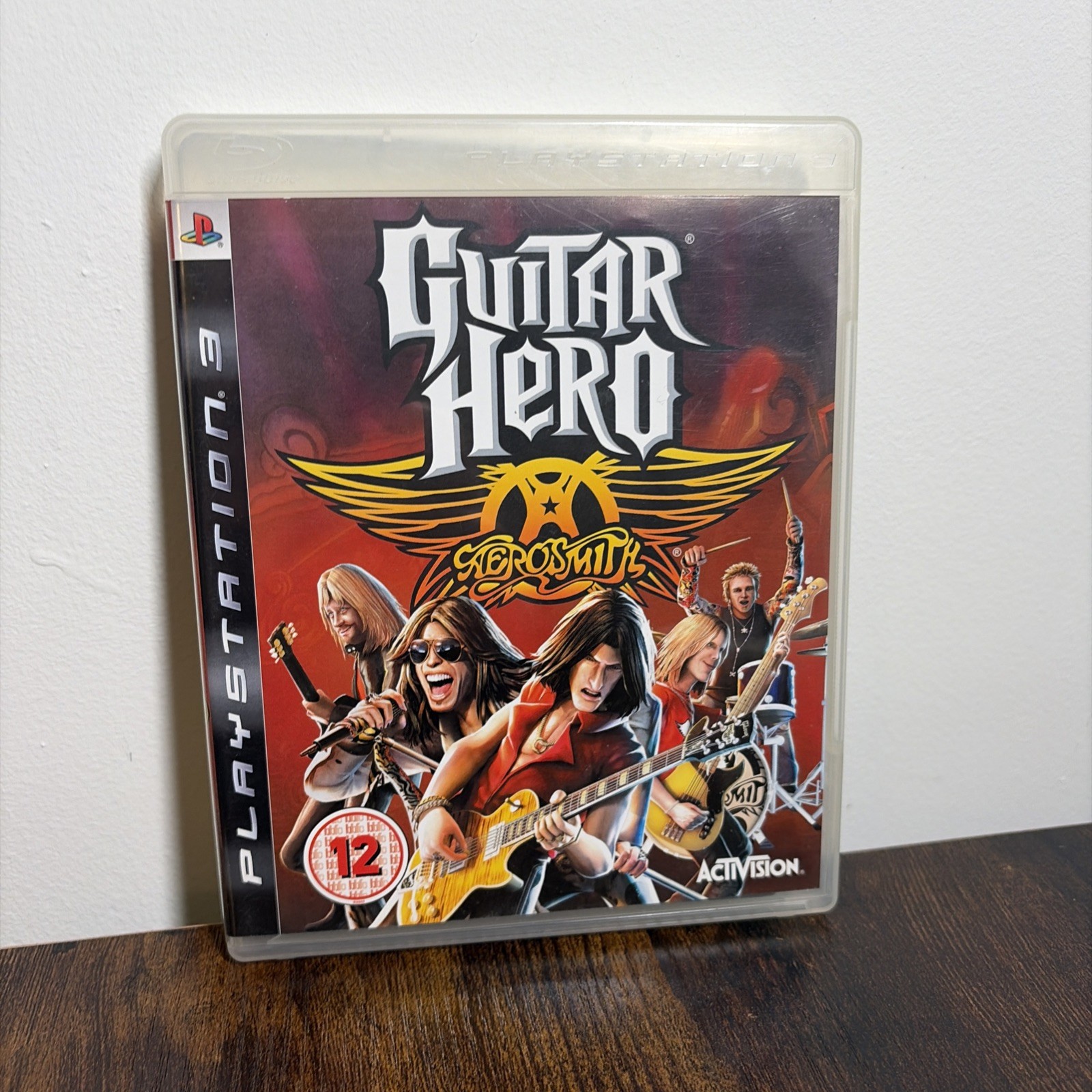 PlayStation 3 : Guitar Hero: Aerosmith - Game And Case (PS3) VideoGames
