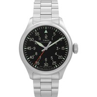 Herrenuhr Timex Waterbury TW2Y70300 Edelstahl Schwarz