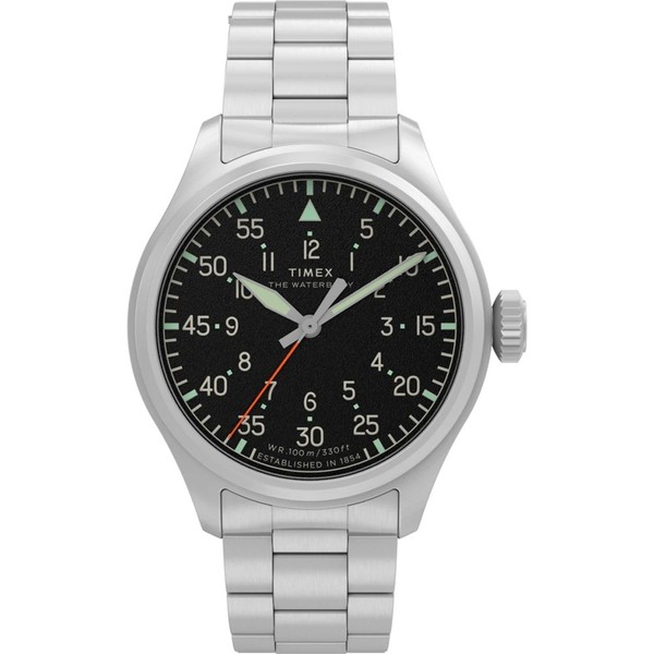 Herrenuhr Timex Waterbury TW2Y70300 Edelstahl Schwarz-image