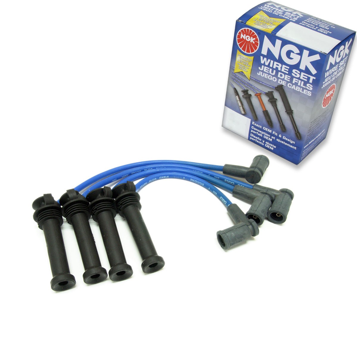 NGK 52003 RC-FDZ086 Spark Plug Wire Set for CH8441 700210 671-4065 6468 jo