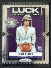Devin Carter 2024-25 Panini Prizm Basketball Luck of the Lottery RC #11