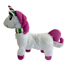 Gemmy Animated Rainbow Unicorn Plush Dances  Sings Christmas Song Toy Video