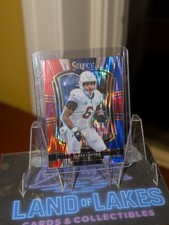 2025 Panini Select James Conner #123 Red & Blue Prizm Premier Cardinals