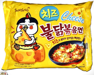 Samyang Buldak 40 x 140g Hot Chicken Flavour Ramen Cheese instant Nudeln