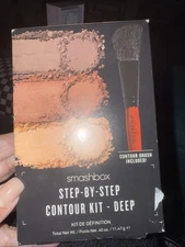Smashbox Step-by-Step Contour Kit! NEW! INCLUDES BRUSH! Deep