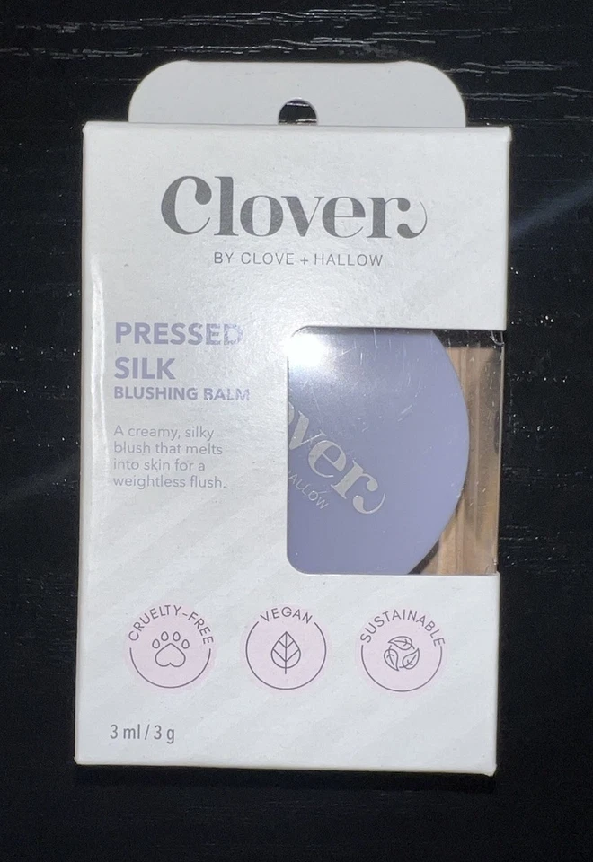 Clover Pressed Silk Blushing Balm (Juiced) 3 ml / 3g New In Box - Image 2 of 4