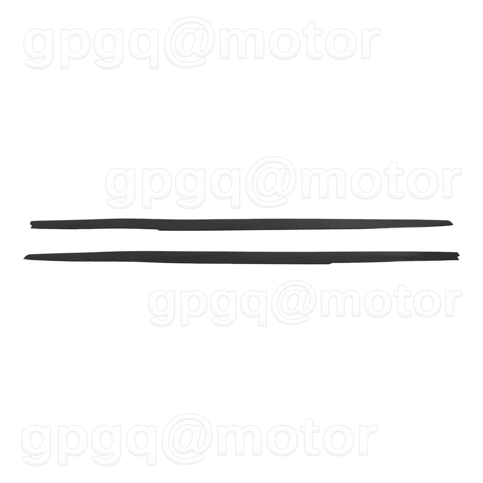 Extensión de faldones laterales estilo MP negro brillante para BMW Serie 5 E60 / E61 M5 04-10 Foto 2 de 4