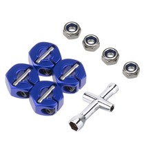 Durable 12mm Hex Wheel Hub Adapter for Traxxas 1/10 Slash 4X4 VXL 2WD Car a