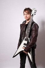 Matthew Tuck lead vocalist guitarist of Welsh heavy metal band Bul- Old Photo 2