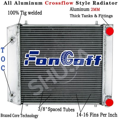 3 Row Aluminum Radiator fit 1994-1998 95 Land Rover Defender Discovery 300 TDI