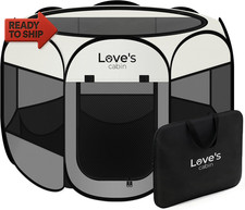 Love'S Cabin Pet Puppy Dog Playpen, Small Dog Tent Crates Cage Indoor/Outdoor, P