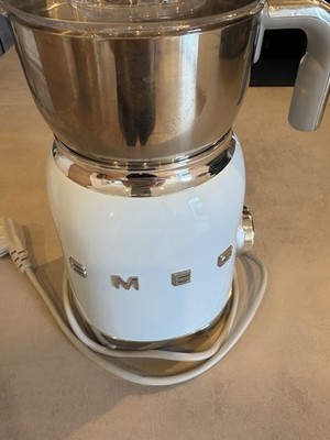 SMEG Milchaufschäumer Blau 50's Style