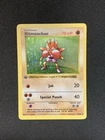 1ST EDITION SHADOWLESS BASE SET HITMONCHAN 7/102 HOLO RARE 1999 POKÉMON WOTC