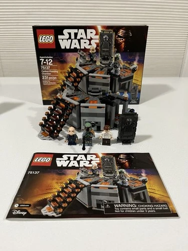 LEGO Star Wars Carbon Freezing Chamber 75137 Complete w/box/Minifigures/Instruct