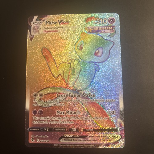 Mew VMAX (Secret) 268/264 Swsh08: Fusion Strike Holo