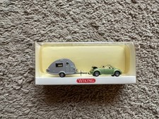 Wiking 0634036  New Beetle Cabrio + Wohnwagen H0 1:87 Neu + OVP