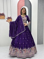NAVRATRI SPECIAL PURE VICHITRA LEHENGA CHOLI INDIAN TRADITIONAL DRESS