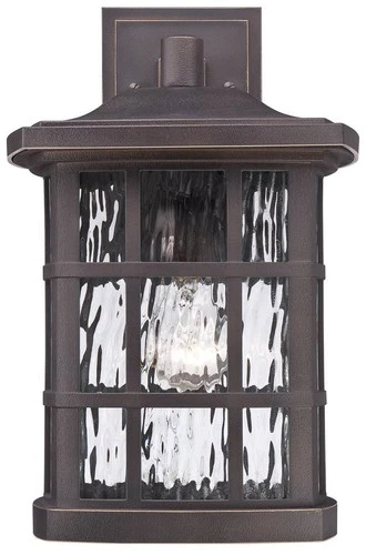 Quoizel Stonington 15 1/2" High Bronze Outdoor Wall Light - Picture 2 of 4