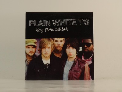 PLAIN WHITE T'S HEY THERE DELILAH (D88) 3 Track Promo CD Single including Card S