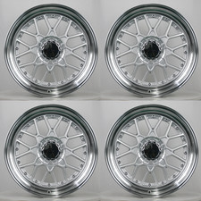 New 18 Rs2 Bbs Style Wheels Rims 18x9 18x10 30 5x112 5x120 Staggered Set