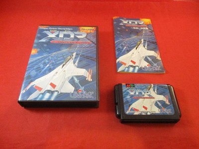 XDR X-Dazedly-Ray (Sega Mega Drive - JAPAN) COMPLETE w/ Box manual game WORKS!