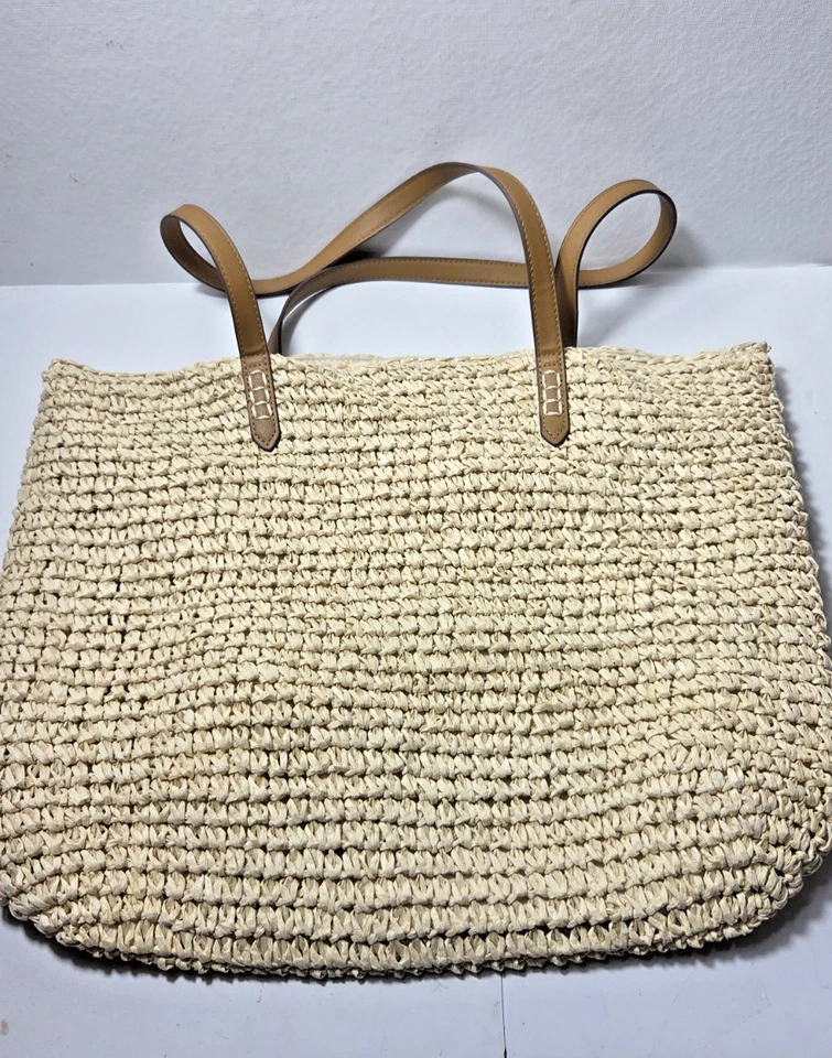 Bolsa de férias Style & Co ombro limão palha praia 19" x 15" - Imagem 2 de 4