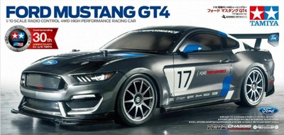 Tamiya RC 58664 Ford Mustang GT4 (TT-02) Maßstab 1:10 Bausatz (Wheel Deal)