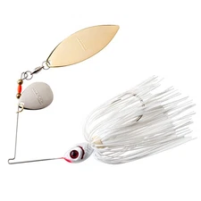 Booyah Tandem Blade Spinnerbait Fishing Hook Snow White 14 Oz For Bass