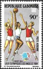 Timbre Sports JO Basket Gabon PA264 ** - 87093Z