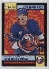 2022-23 O-Pee-Chee Retro Black Border 100/100 Oliver Wahlstrom #104 1u6