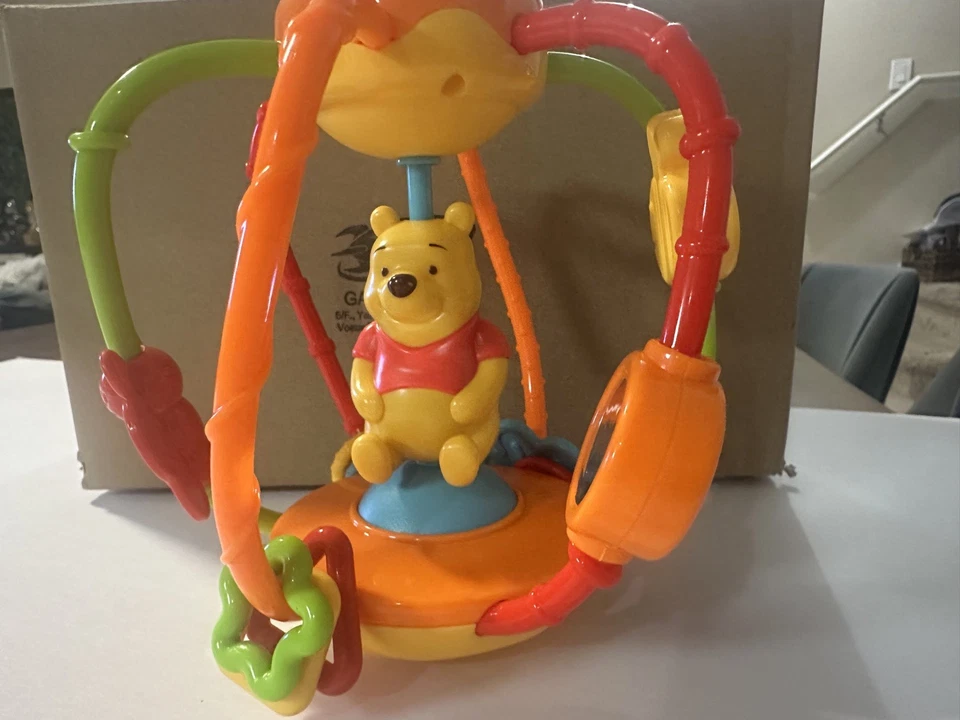 Disney Baby Winnie The Pooh Activity Ball Toddler … Childrens Learning Toy - Image 2 of 3