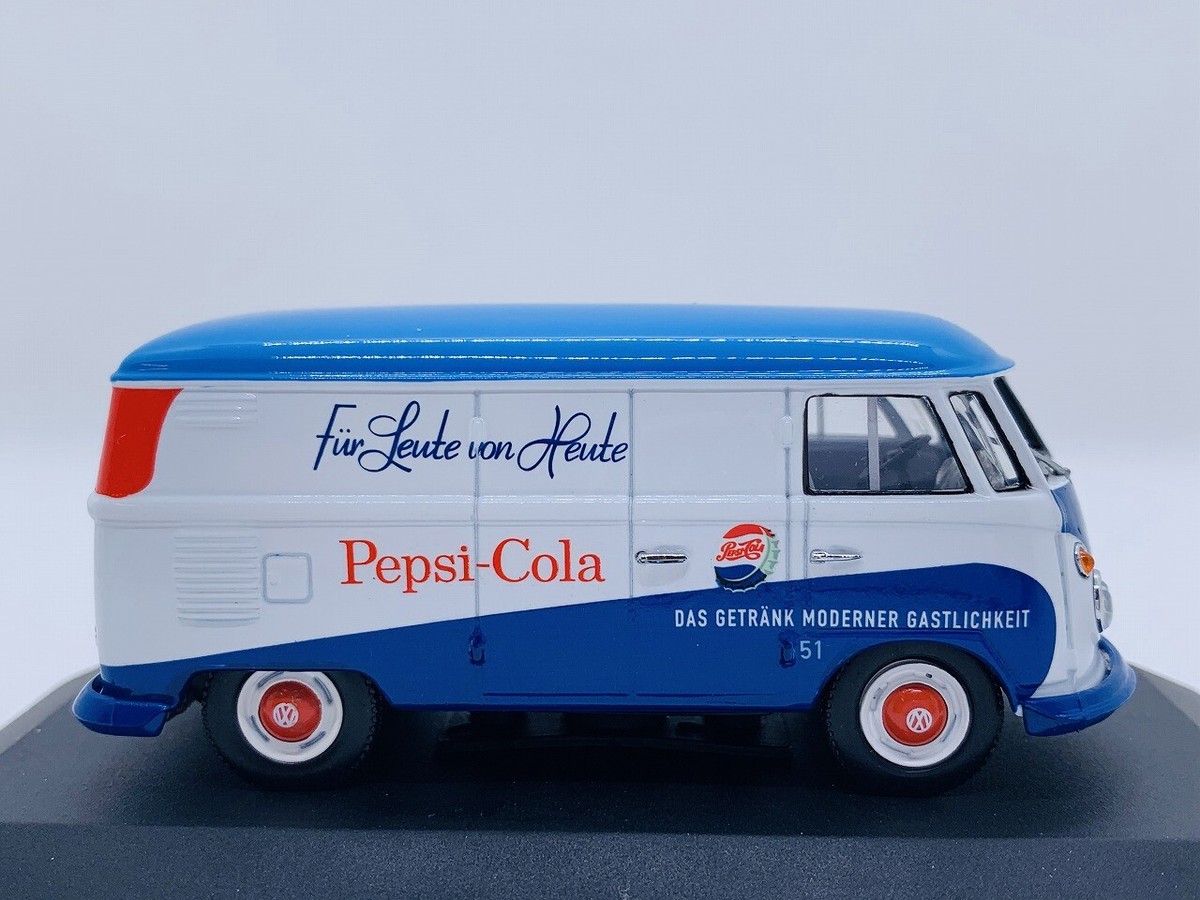 値引★限定MINICHAMPS VW Kastenwagen 1963 ペプシ★ MINICHAMPS 1/43 VW Kastenwagen 1963 Pepsi cola 2000pcs