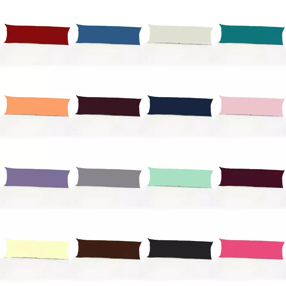 3ft 4ft 4.6ft 5ft 6ft Long Polycotton Bolster Pillow Cases Only 36" 54" 60" 72"