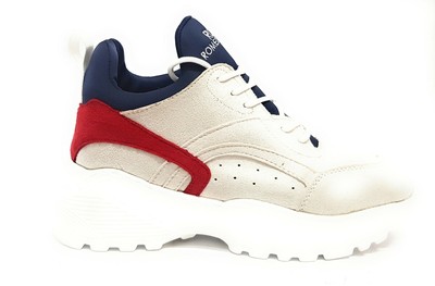 Sneakers donna Romeo Gigli scarpa donna da ginnastica fondo alto tipo Fila  | eBay