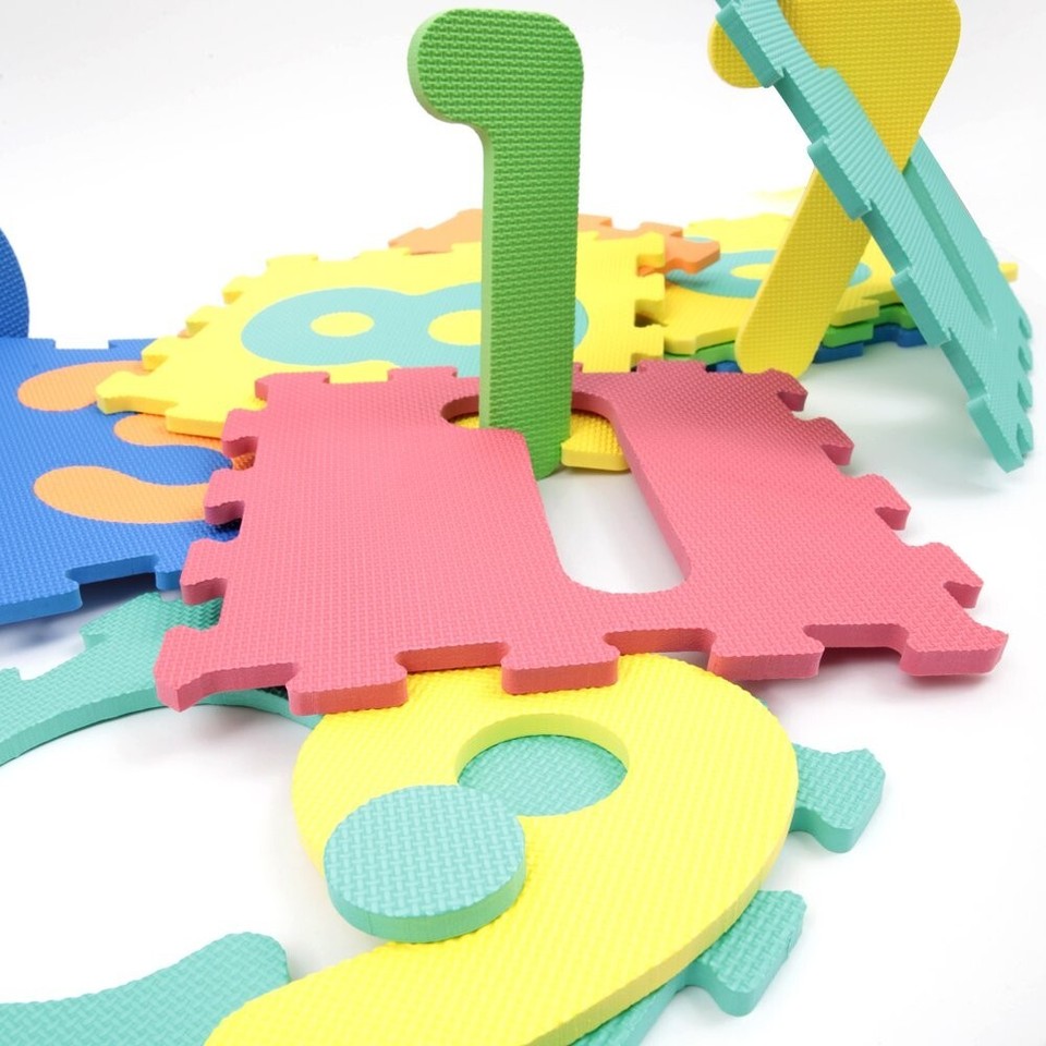 Baby Puzzle Mats | Soft, Non-Slip Eva Foam Play Mats - Foto 6