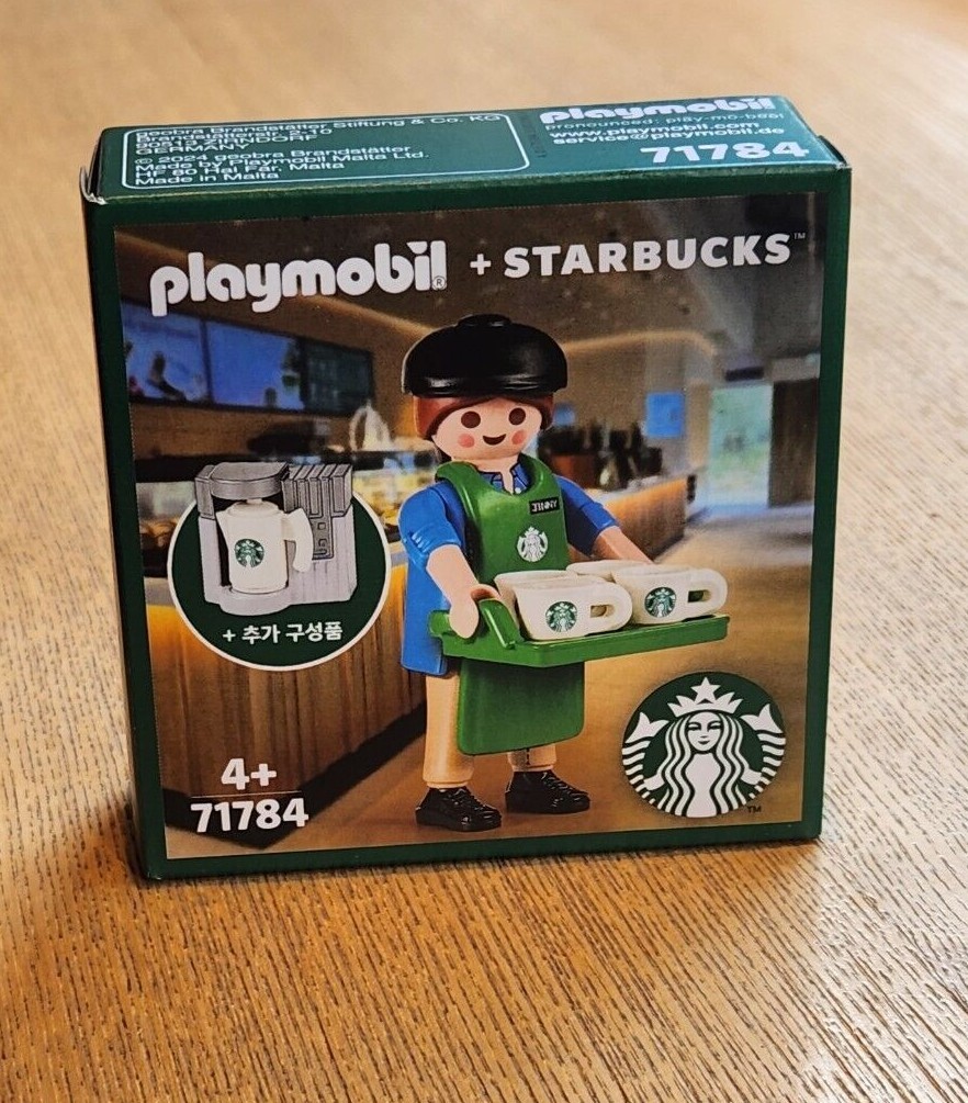 Starbucks Korea Exclusive 2024 Playmobil figures special Starbucks Korea Exclusive 2024 Playmobil figures special