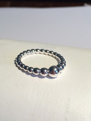 GENUINE PANDORA String of Beads Ring 
