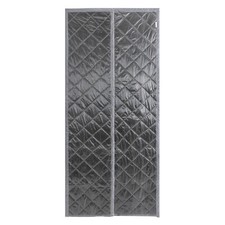 Thermal Magnetic Door Curtain Quilted Thermal Insulated Door Curtain Windproof