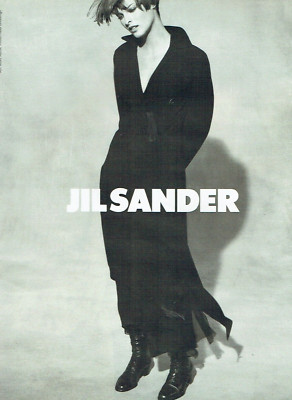 Werbung Advertising 0423 1994 Ready to Wear Mode Jil Sander Linda Evangel