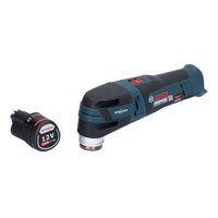 Bosch Gop 12V-28 Professional Akku Multi Cutter Starlock + 1X Akku 2,0 Ah