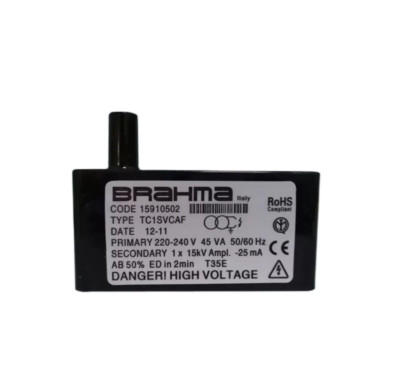 1PC New BRaHma TC1SVCAF 15910502 1X15KV Ignition Transformer Brand Free Ship
