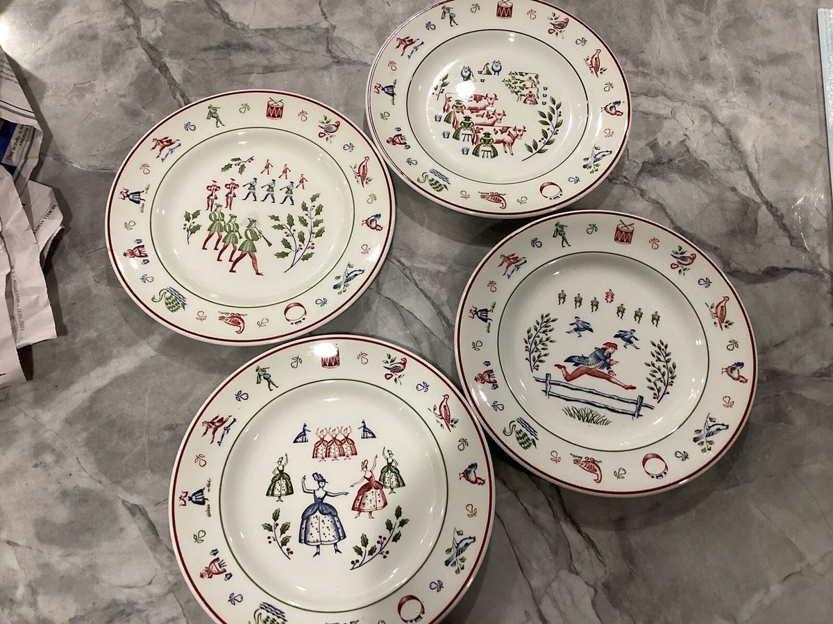 Johnson Brothers 12 Days Of Christmas China Discontinued Johnson
