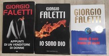 Giorgio Faletti- lotto di 3 libri usati (copertina rigida)