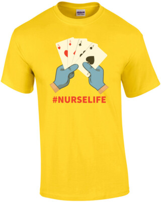 Nurse Life - Playing Cards Funny Nursing Shirt