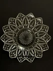 Vintage Federal Glass Plate Petal Pattern 9”